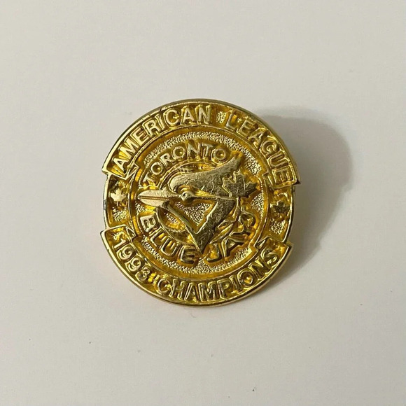 Vintage 1993 MLB American League Champions Toronto Blue Jays Souvenir Pin - Picture 8 of 8